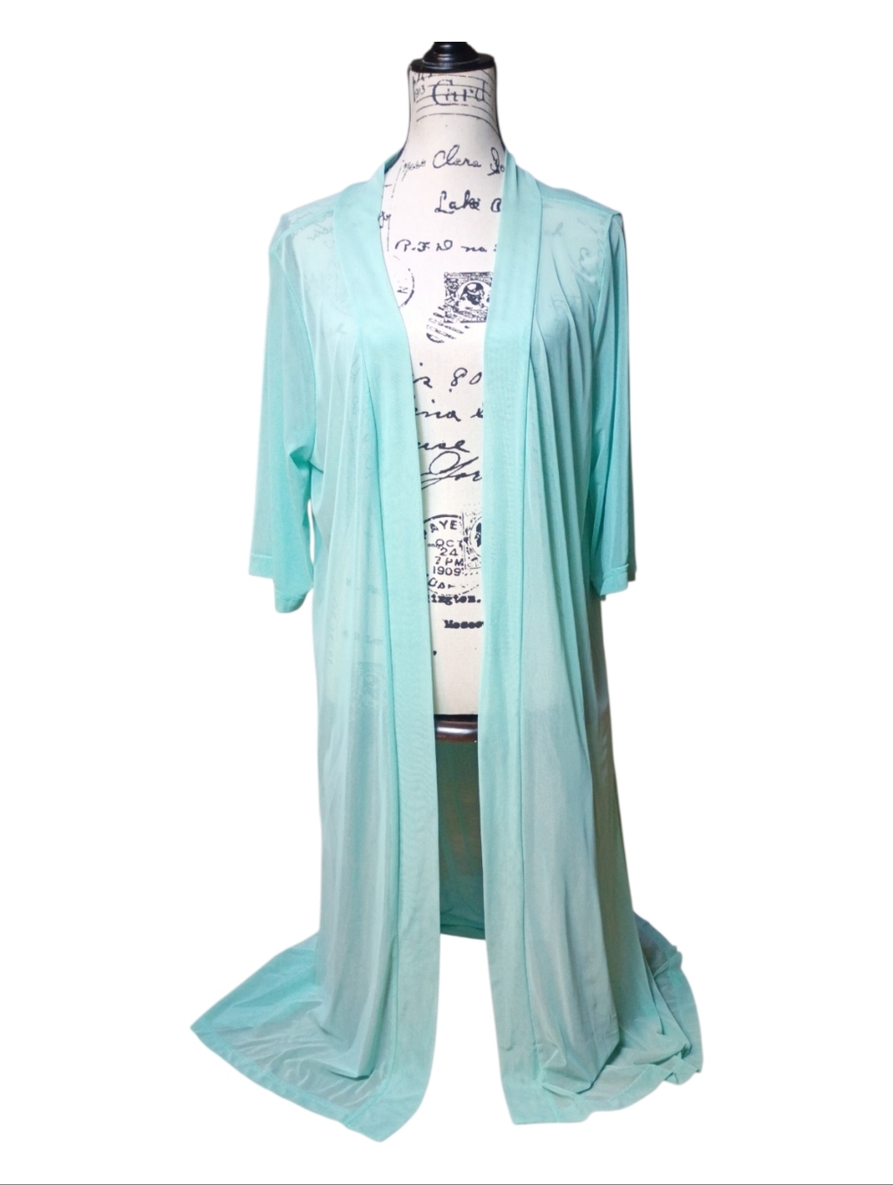 #11121 NWOT Crazy Train lightweight sheer duster cardigan